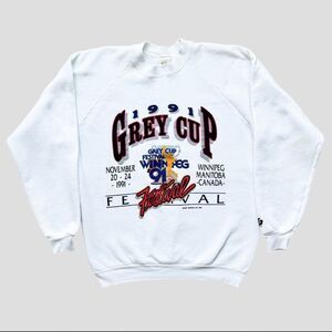 Grey Cup Festival Winnipeg 1991 Fruit of the Loom Sweatshirt XL